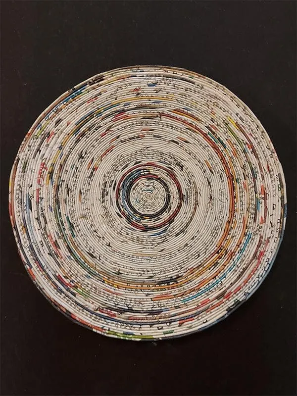 Natural Round Mats - Set Of 6