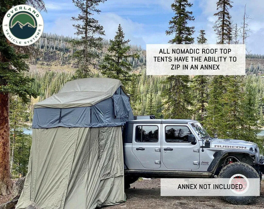 Nomadic 2 Extended Roof Top Tent in Dark Gray