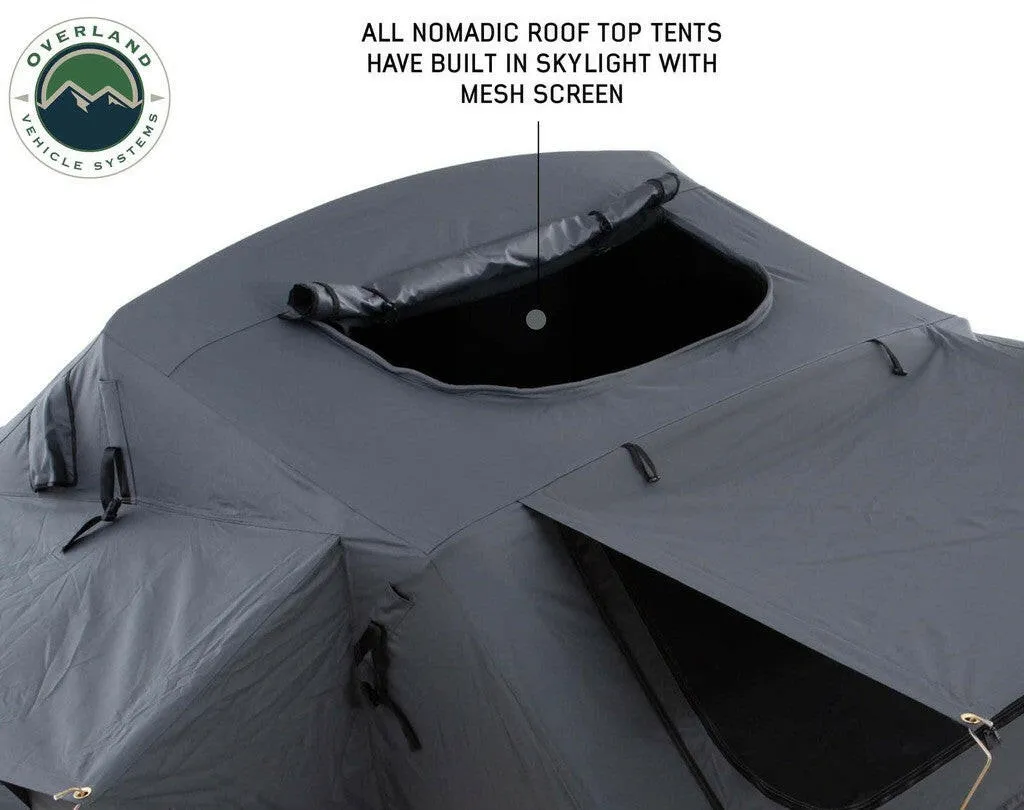 Nomadic 2 Extended Roof Top Tent in Dark Gray