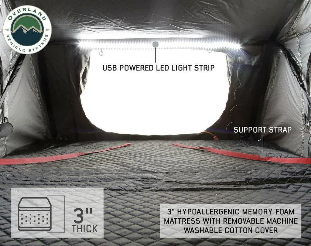 Nomadic 2 Extended Roof Top Tent in Dark Gray