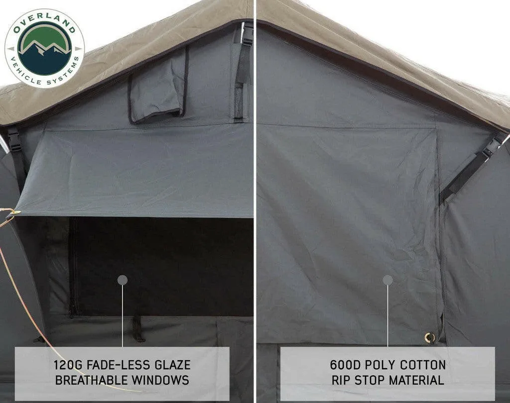 Nomadic 2 Extended Roof Top Tent in Dark Gray