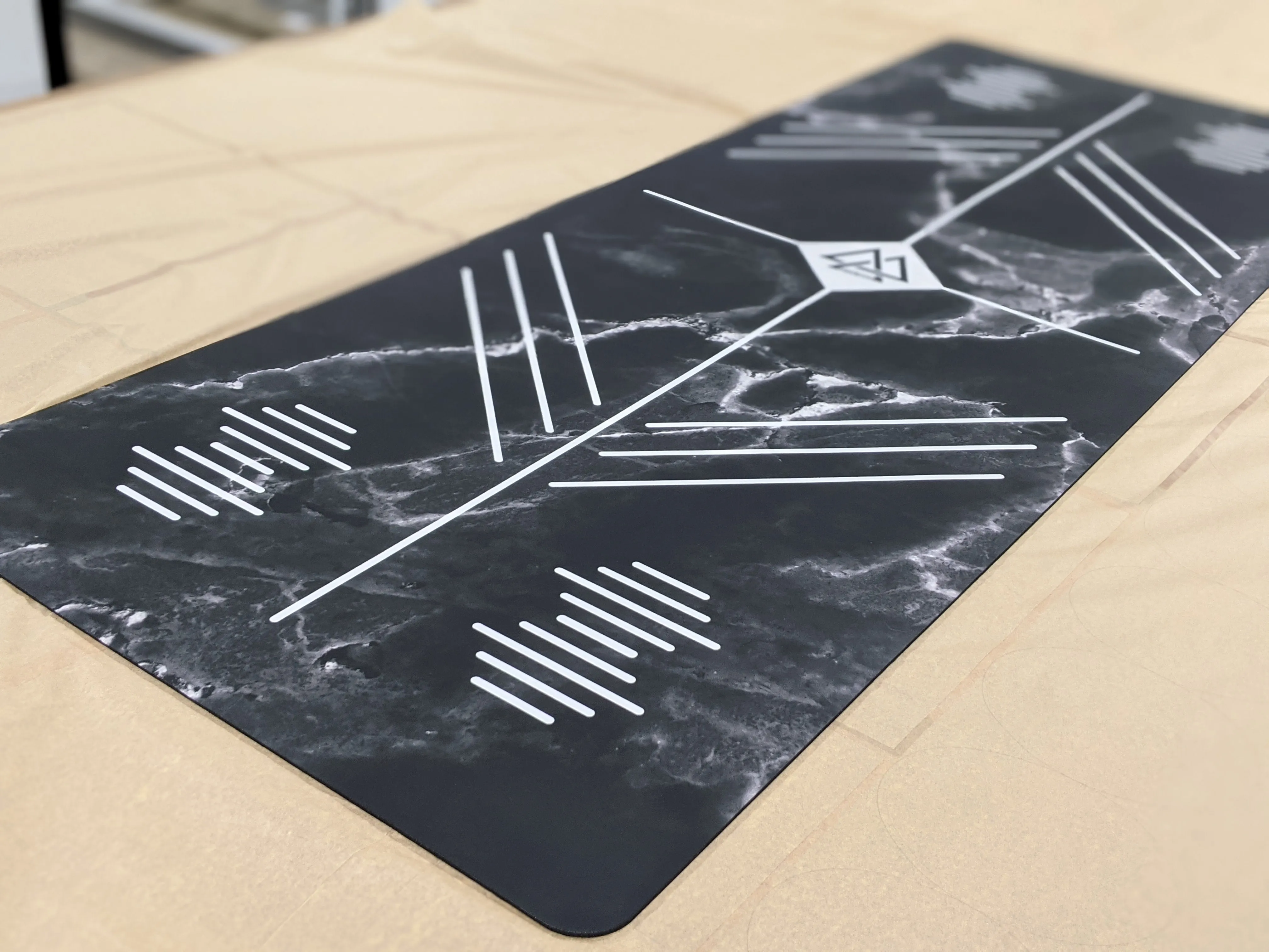 "Black Marble" Alignment Mat