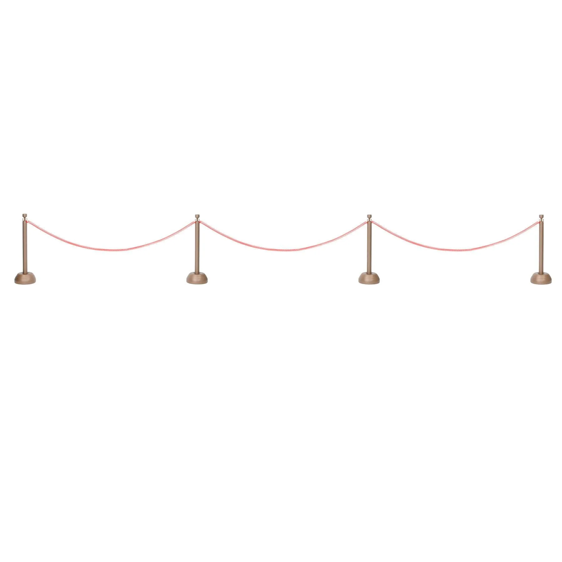 Red Rope Stanchion Party Set