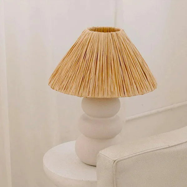 Sofia Raffia Table Lamp