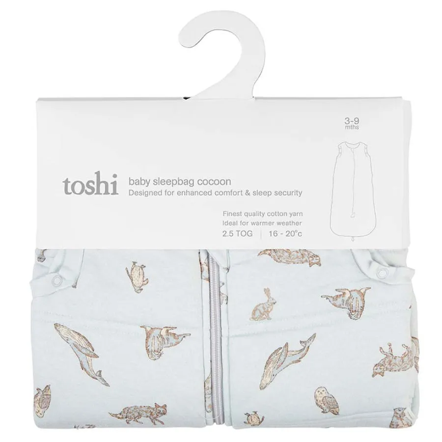 Toshi Baby Sleep Bag Classic Cocoon 2.5 TOG - Arctic