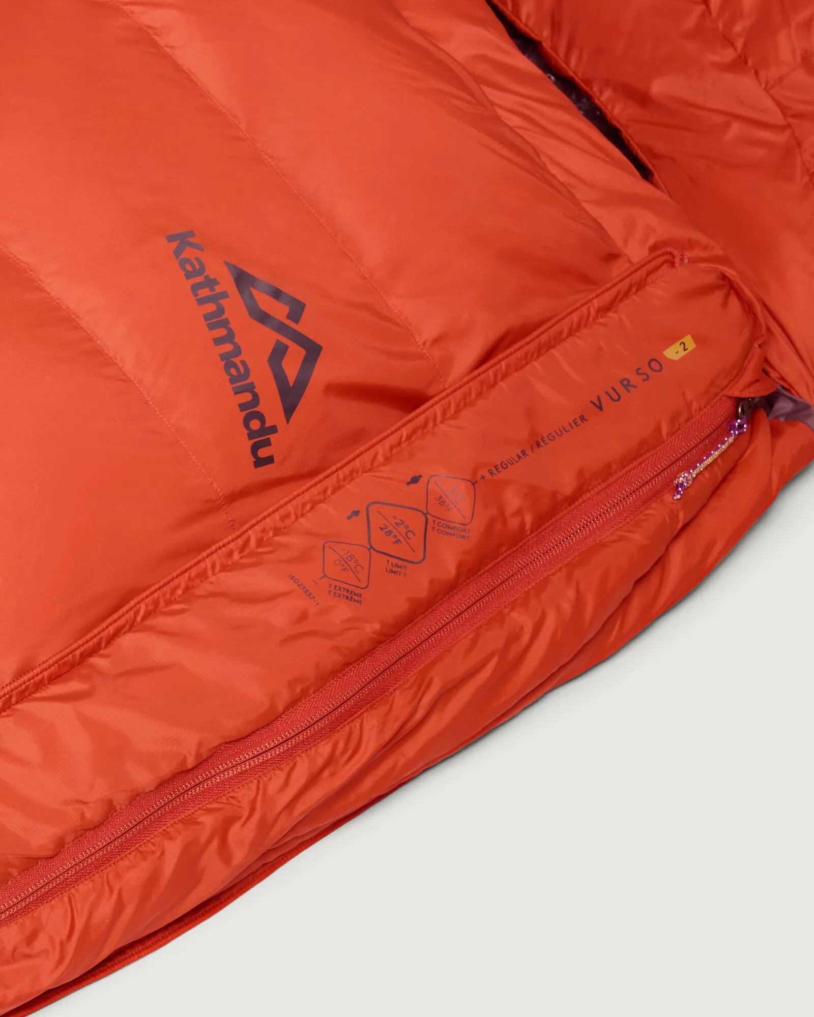 Vurso -2 °C Sleeping Bag - Regular - Red Earth/Jam