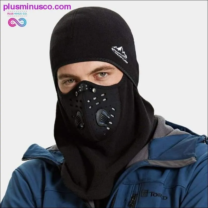 Winter Cycling Mask Thermal Keep Warm Windproof Half Face