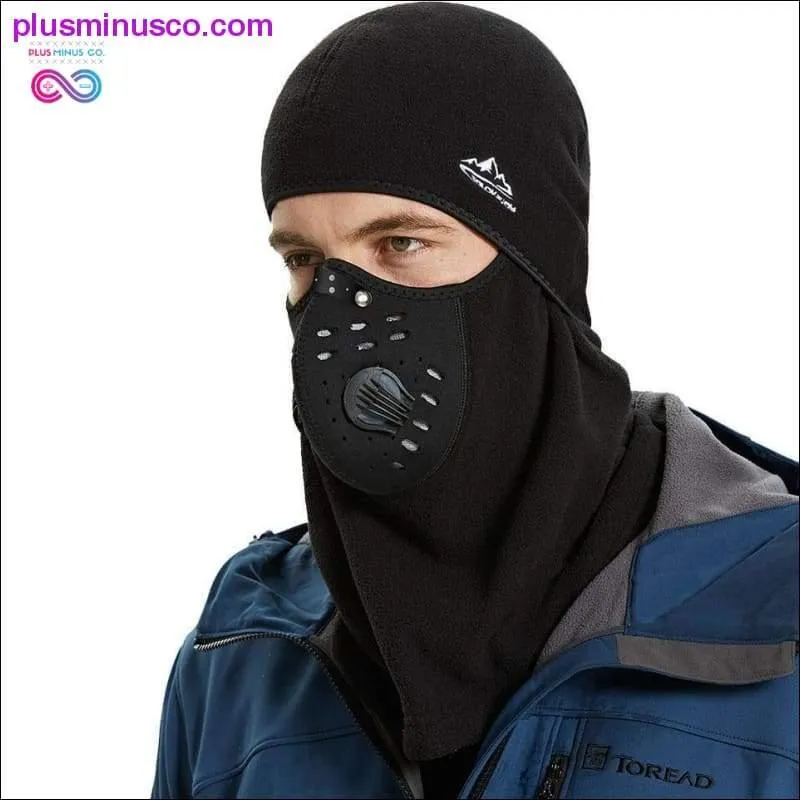 Winter Cycling Mask Thermal Keep Warm Windproof Half Face