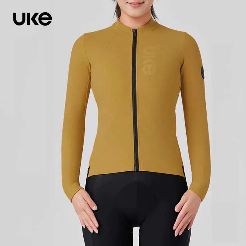 Women's Thermal Cycling Jacket PR-1 Fuguang-Glauco Yellow