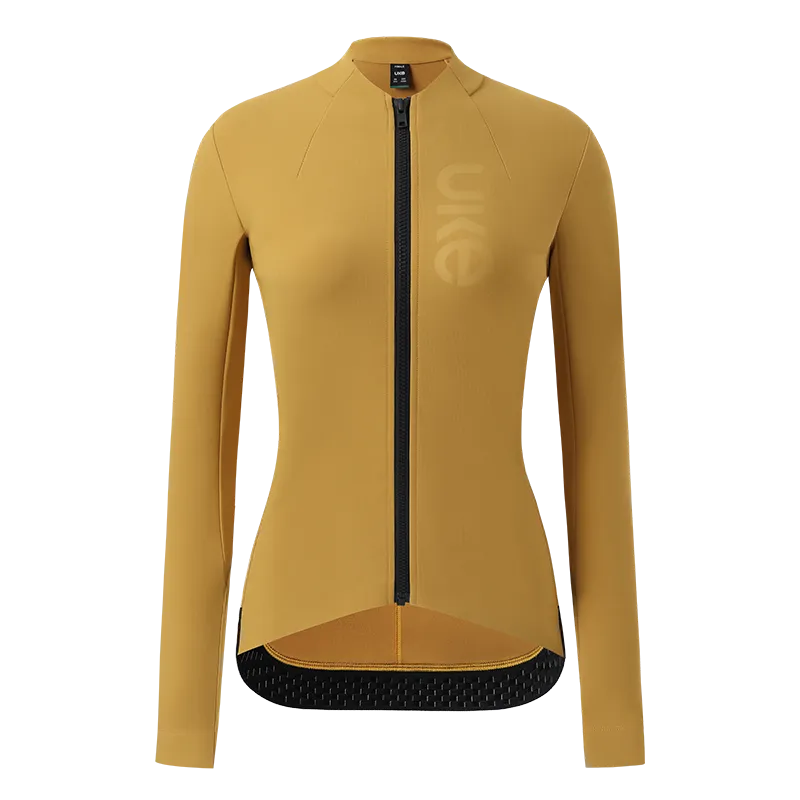 Women's Thermal Cycling Jacket PR-1 Fuguang-Glauco Yellow