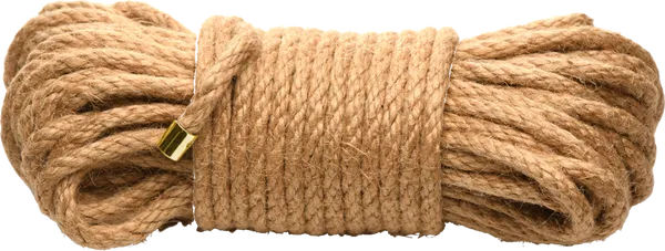 Xr Brands Tied Up Ultra Premium Braided Jute Rope 50ft